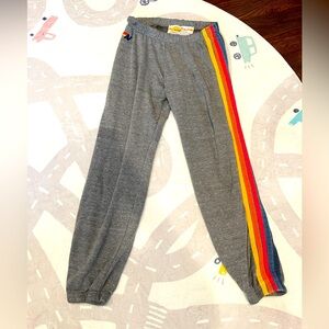 Aviator Nation 5 stripe sweats! Lots of life left!! Size M